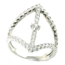 2015 El más nuevo anillo de plata de la joyería del precio 925 S de la manera y de fábrica (R10428)